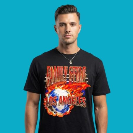 Family Style Los Angeles Soccer Football Club T-Shirt