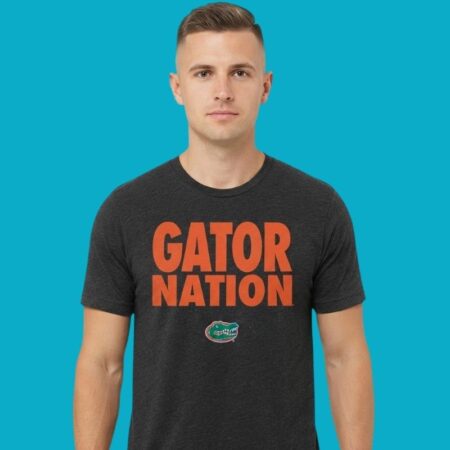 Florida Gator Nation College Sports Slogan Tee