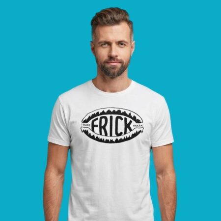 Frick Trade Mark Logo Vintage Brand Shirt