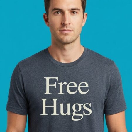 Friendly Free Hugs Casual Fashion Tee