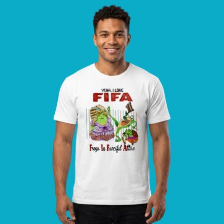 Frogs In Fanciful Attire Yeah I Love FIFA Tee