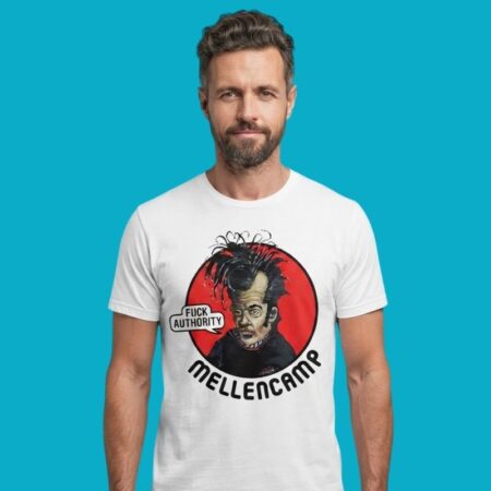 Fuck Authority Mellencamp Rock Music Singer Shirt