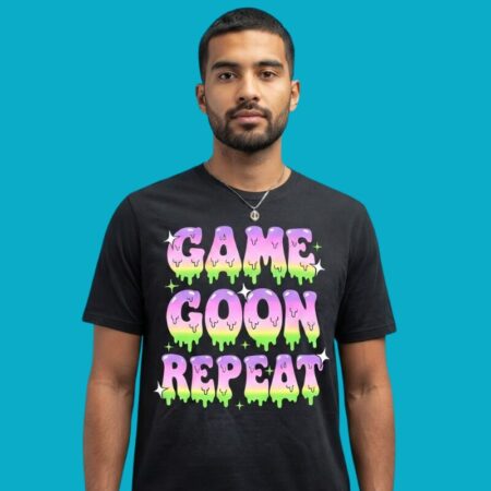 Game Goon Repeat Gaming Gamer Slang Funny Shirt