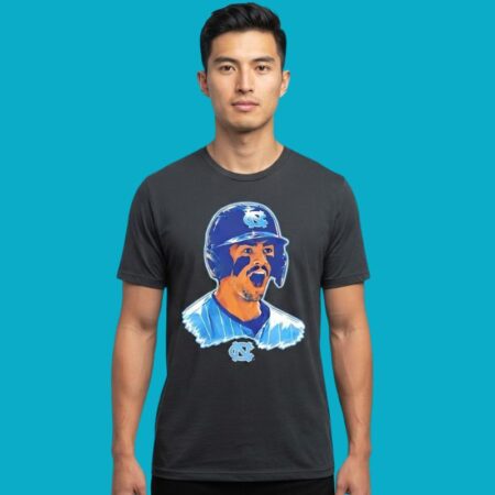 Gavin Gallaher North Carolina Tar Heels Baseball Shirt