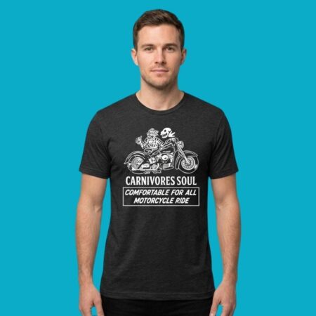 Genuine Denim For Motorcycles Comfortable For All Rides 2-Sided Shirt