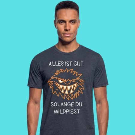 German Wild Humor Slogan Graphic Tee