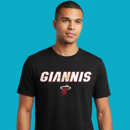 Giannis Antetokounmpo Miami Heat Basketball Logo Shirt