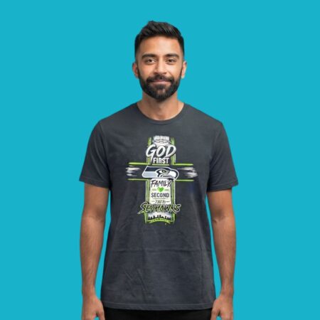 God First Family Seahawks Shirt