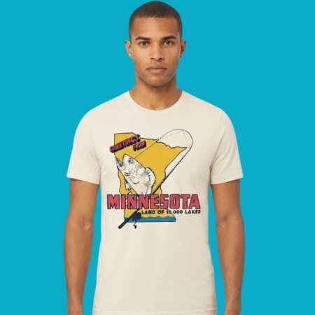 Greetings From Minnesota Land Of 10000 Lakes Shirt