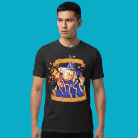 Greg The Sorcerer Out Of Spells Not Out Of Options T-Shirt