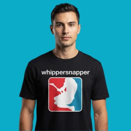Guitar Player Music Band Logo Graphic Tee