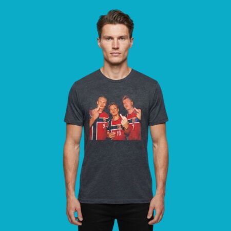 Haaland Odegaard Sorloth Norway Football Middle Finger Shirt