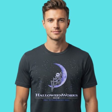Hail To The Pumpkin King Halloween Graphic Tee