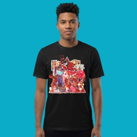 Hazbin Hotel Vox Valentino And Velvet Shirt