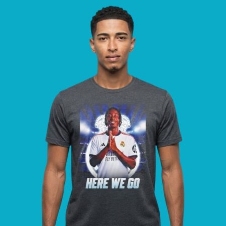 Here We Go Football Transfer News Graphic Tee