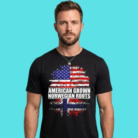 Heritage Dual Roots Patriotic Emblem Tee