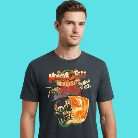 Highway To Hell Monster Fest Rock Concert Tee