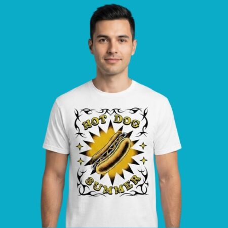 Hot Dog Summer Food Grilling BBQ T-Shirt