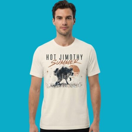 Hot Summer Trash Panda Meme Tee