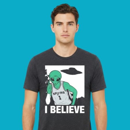 I Believe Alien Spurs Victor Wembanyama Shirt