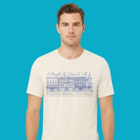 I Bought My Dress Reading Bridal District Shirt