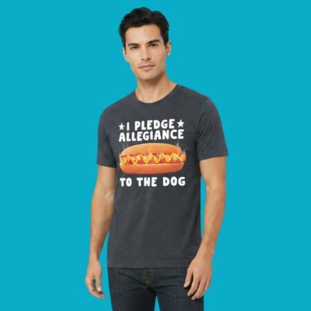 I Pledge Allegiance To The Hot Dog Patriotic Shirt