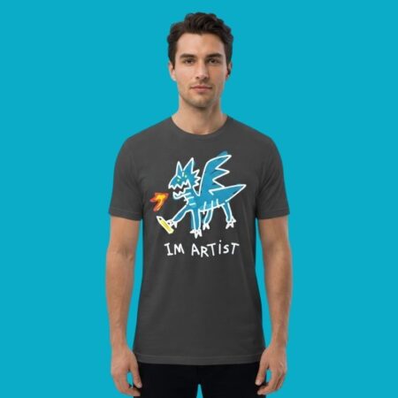 I'm An Artist Dragon Doodle Funny Drawing Shirt