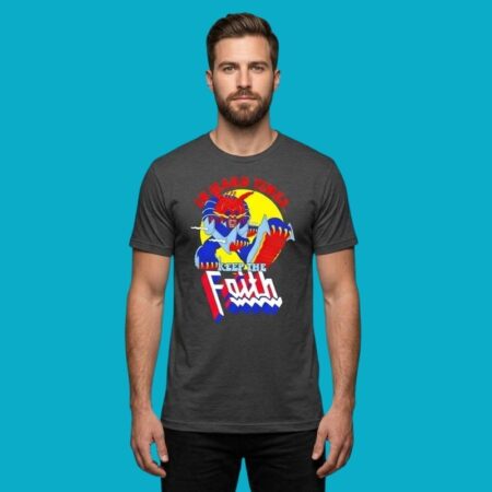 In Hard Times Keep The Faith Christian Tee