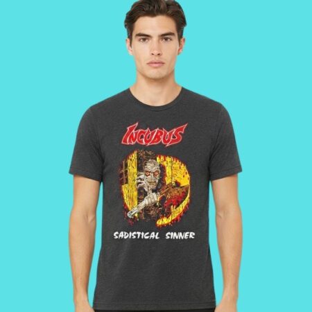 Incubus Death Metal Horror Graphic Tee