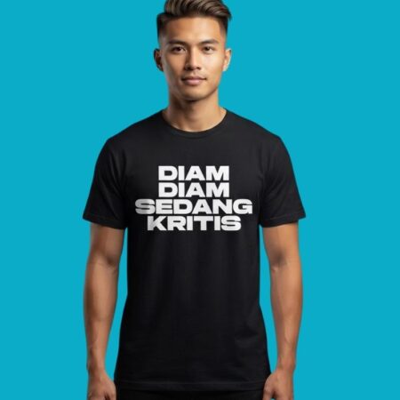 Indonesian Quote Meme Graphic Fashion Tee