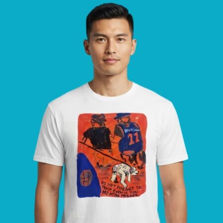 Jalen Brunson NY Knicks Do Not Forget To Poop At The Parade T-Shirt