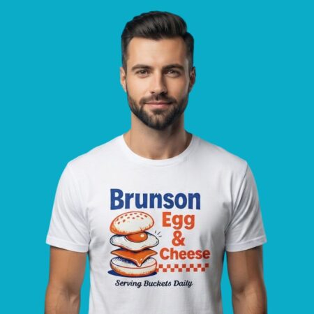 Jalen Brunson New York Knicks Serving Buckets Daily Shirt