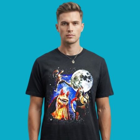 Jar Jar Binks Space Moon Star Wars Gungan Shirt