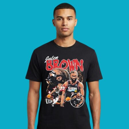 Jaylen Brown Philadelphia 76ers NBA Basketball Shirt