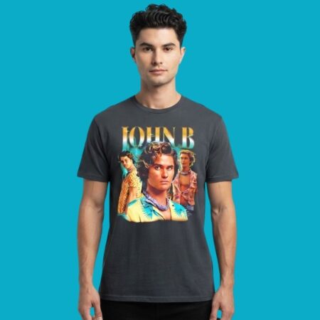 John B Outer Banks Chase Stokes Pogues Paradise T-Shirt