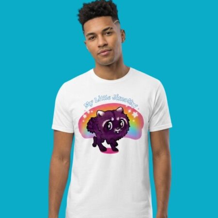 Kawaii Cute Raccoon Character Graphic Tee
