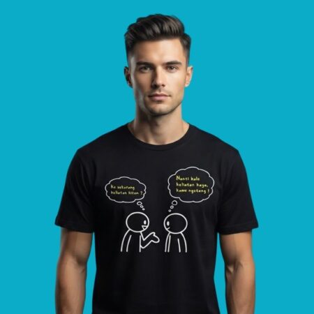 Ko Sekarang Keliatan Hitam Nanti Kalo Keliatan Kaya Kamu Ngutang T-Shirt