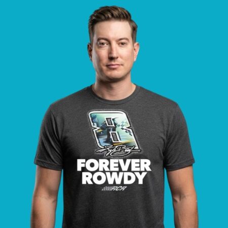 Kyle Busch 8 Forever Rowdy Autographed Shirt