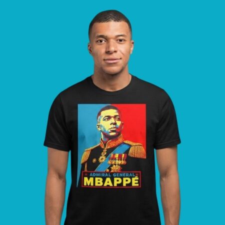 Kylian Mbappe Admiral General Real Madrid T-Shirt