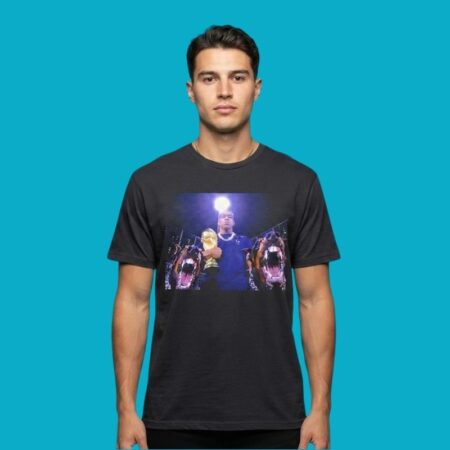 Kylian Mbappe France FIFA World Cup 2026 Doberman Trophy Shirt