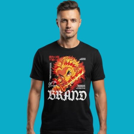 Kyojuro Rengoku Demon Slayer Gym Tee