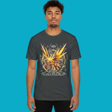 Legendary Zapdos Gen 1 Electric Flying Pokemon Tee
