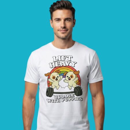 Lift Heavy Cuddle Puppies Shirt
