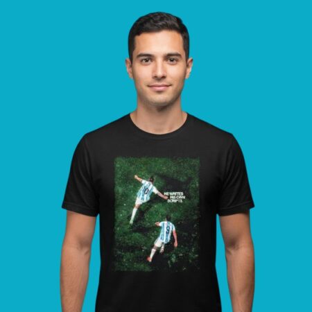Lionel Messi And Julian Alvarez Argentina Soccer Shirt