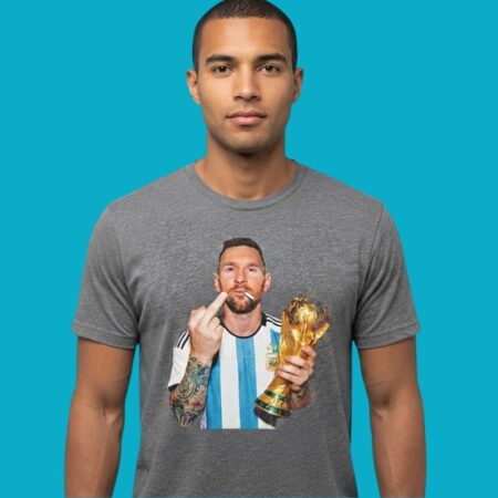 Lionel Messi Argentina National Team Middle Finger Shirt