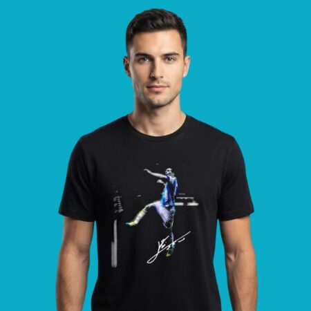 Lionel Messi Argentina No 10 Signature Soccer Shirt