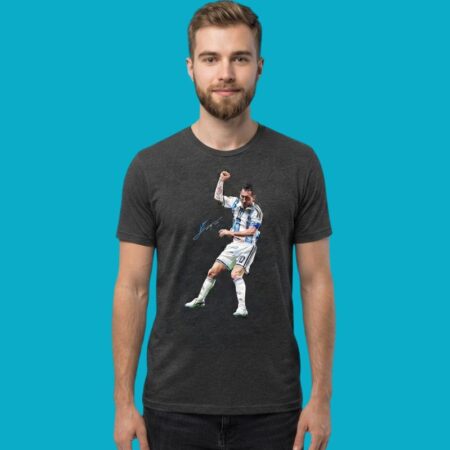 Lionel Messi Argentina World Cup Signature Tee