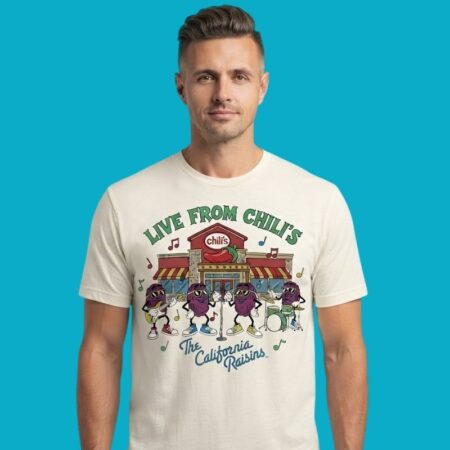 Live From Chilis The California Raisins Retro Shirt