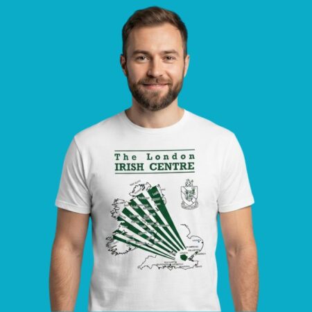 London Irish Centre Map Tee