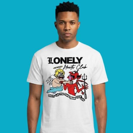 Lonely Hearts Club Angel Vs Devil Dont Let Devil Steal Joy Shirt